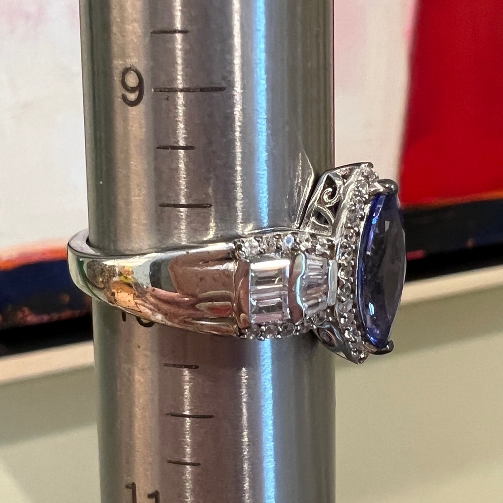 Sterling Silver And Multi Gemstone Ring - image 4